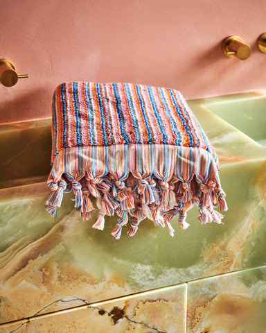 Shades Of Summer Turkish Bath Towel
