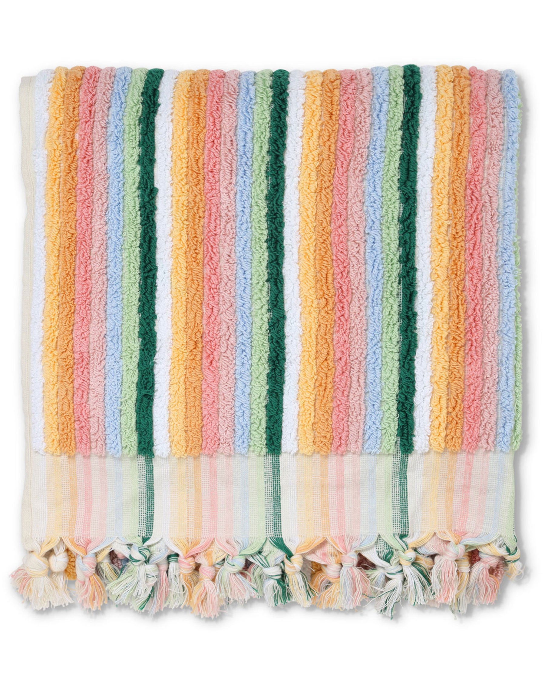 Turkish Bath Towel, Rainbow Stripe Towel, Bathroom Towel, Organic Cotton  Towel, Luxury Bath Towel, Oversize Bath Towel, Cotton Colored Towel 