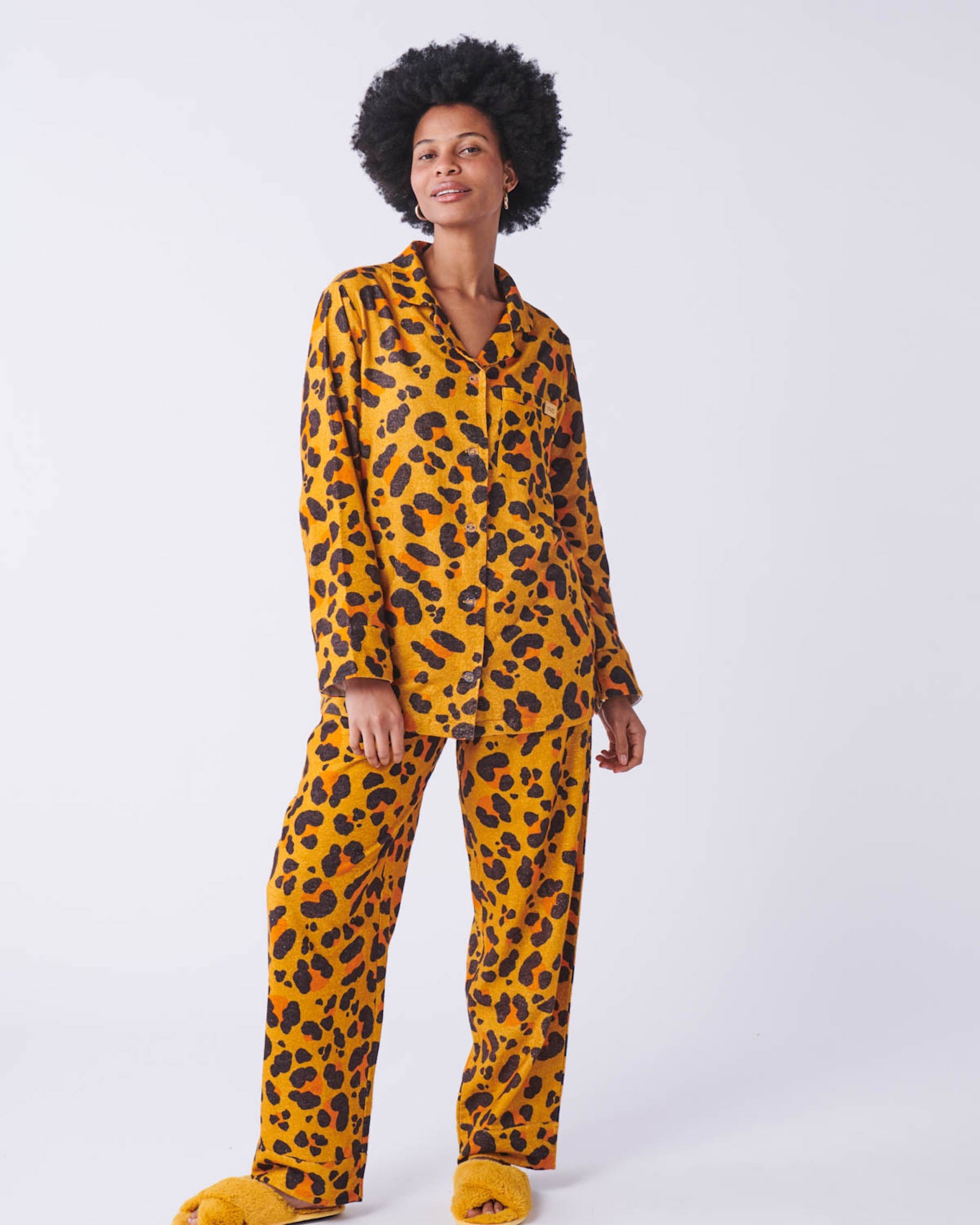 Pennenvriend Moment medeklinker Tarzan Flannelette Adult LS Shirt & Pant Pyjama Set – Kip&Co USA