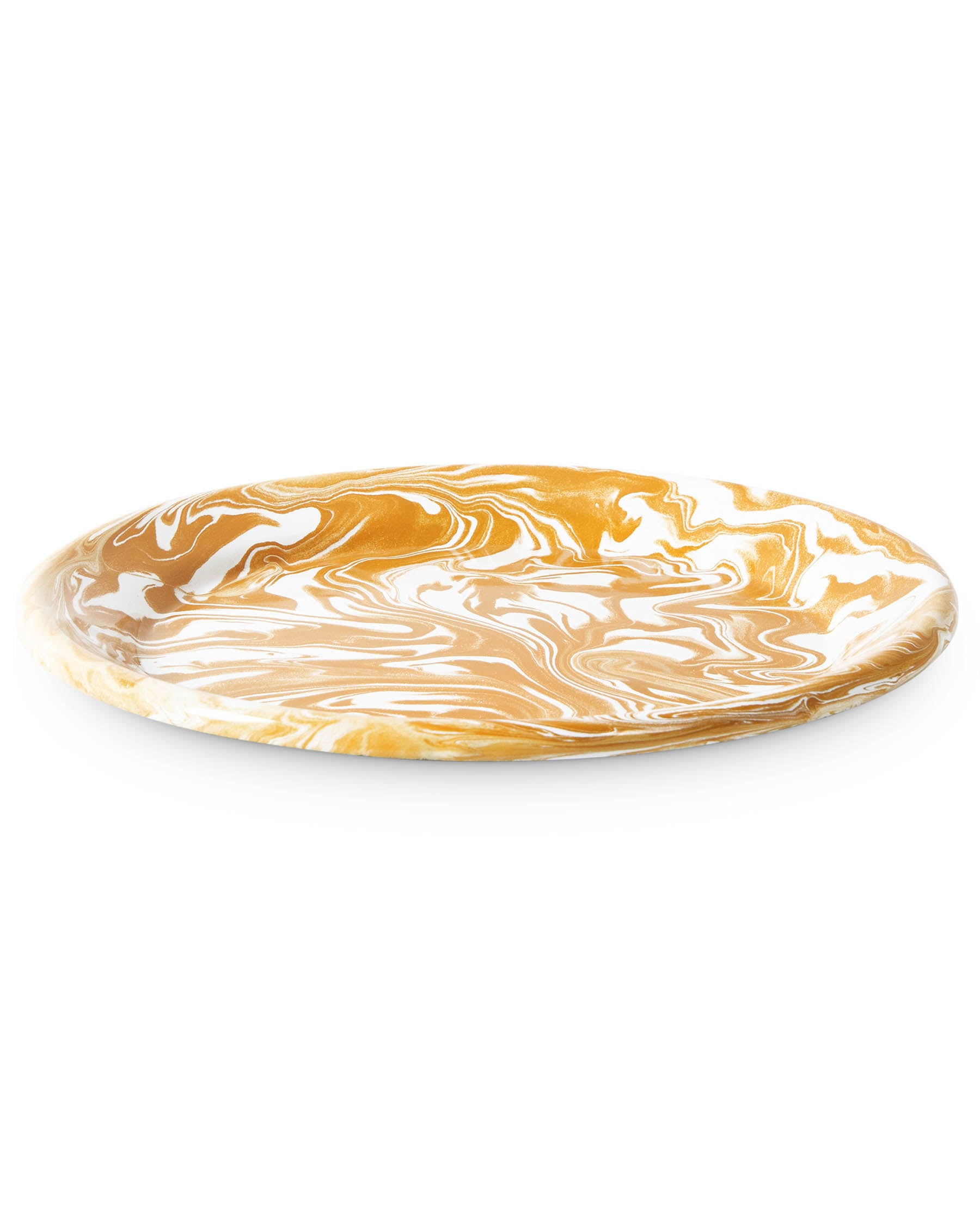 Golden Marble Enamel Plate 2P Set – Kip&Co USA