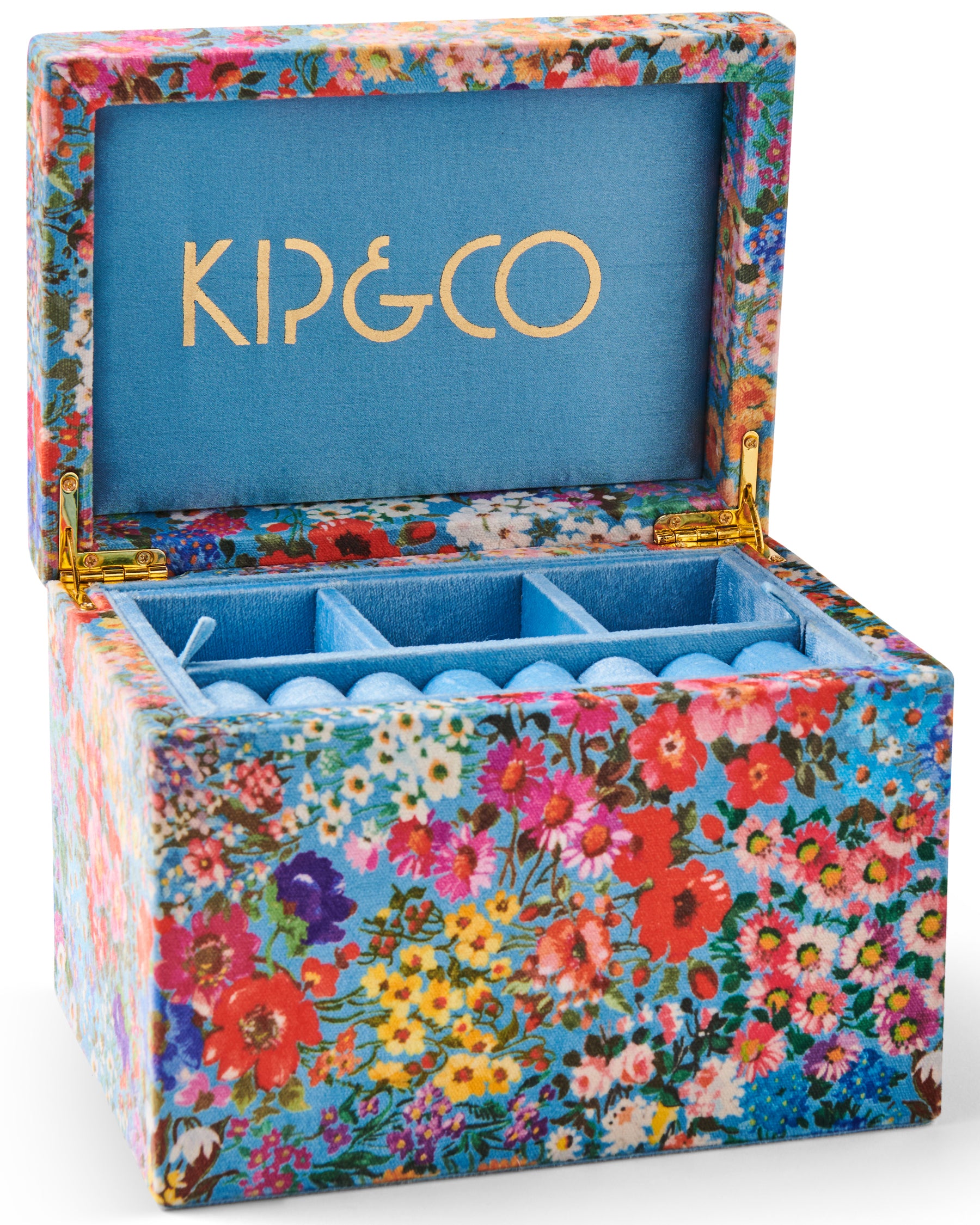 Forever Floral Large Velvet Jewellery Box – Kip&Co USA