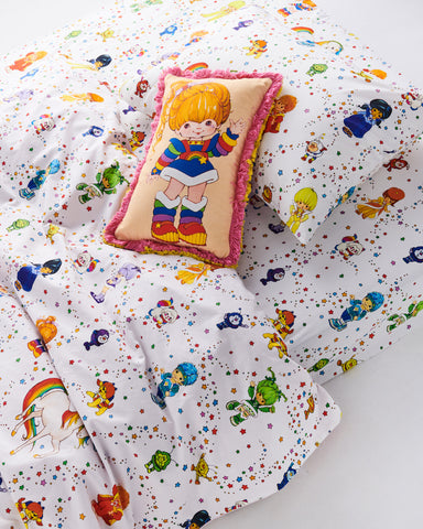 Kip&Co x Rainbow Brite Star Shower Organic Cotton Quilt Cover (US)