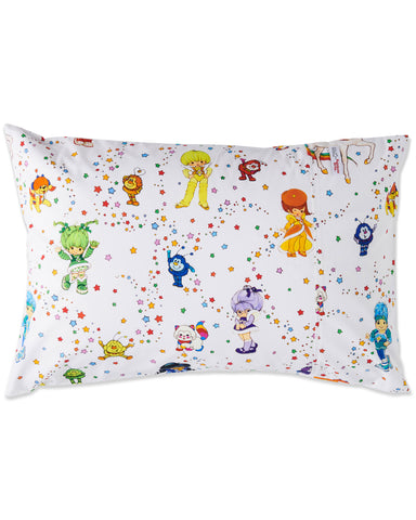 Kip&Co x Rainbow Brite Star Shower Organic Cotton Pillowcase