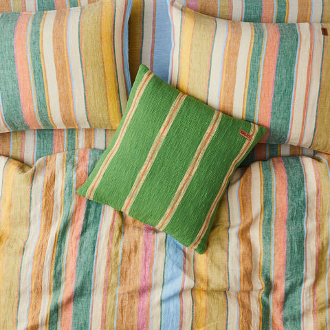 Fez Stripe Linen Pillowcases