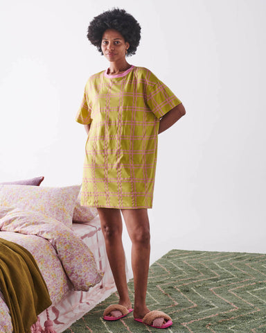 Miss Squiggle Sprout Organic Cotton Oversize T-shirt Nightie