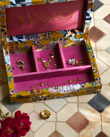 Gallop Small Velvet Jewellery Box