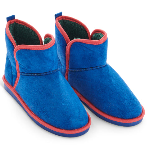 Blue Emerald Sherpa Kids Boot