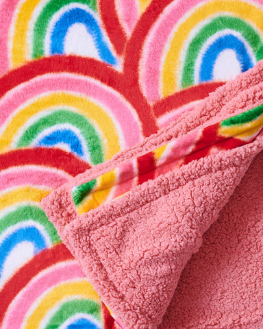 Rainbow Spray Kids Kuddle Blanket