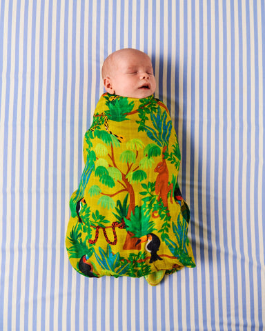 Jungle Boogie Bamboo Swaddle