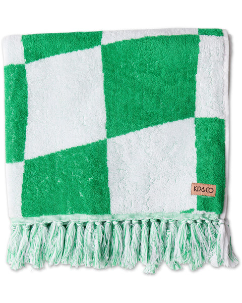 Towel Check, Green