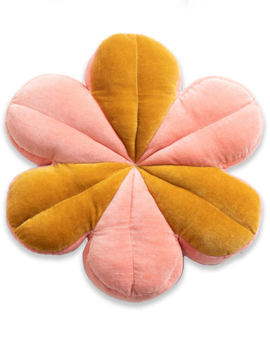 Spring Velvet Petal Cushion