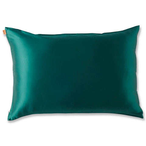 Botanica Green Silk Pillowcase