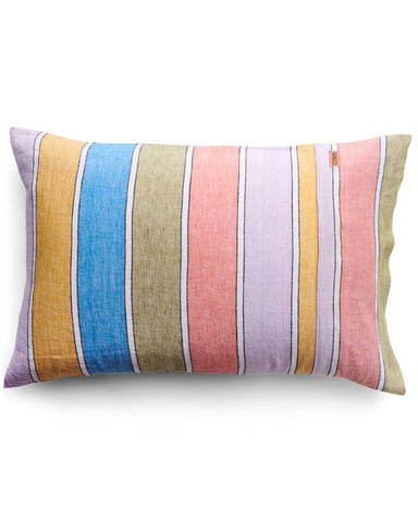 Majorca Stripe Woven Linen Pillowcases