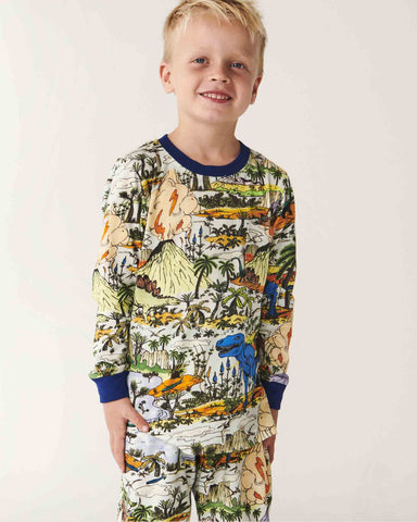 Jurassic Long Sleeve Top & Pant Pyjama Set