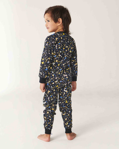 Splatter Black Pyjama Onesie
