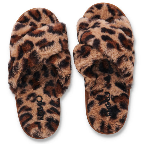 Cheetah Adult Slippers