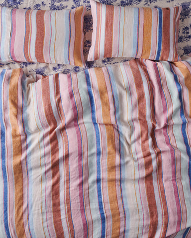 Jaipur Stripe Linen Pillowcases