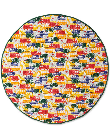 Big Wheels Organic Cotton Quilted Baby Play Mat