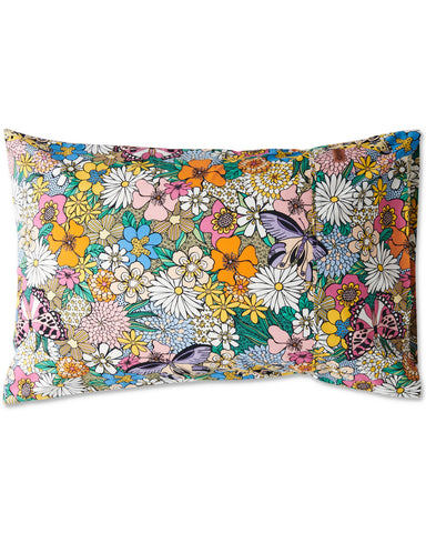 Bliss Floral Organic Cotton Pillowcase