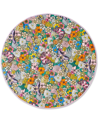 Bliss Floral Quilted Baby Play Mat