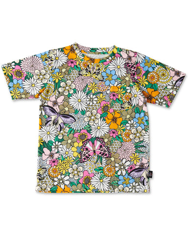 Bliss Floral Organic Cotton T-Shirt
