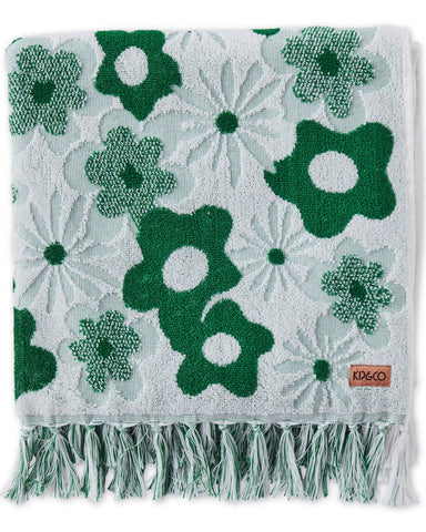 Green House Embossed Terry Bath Towel