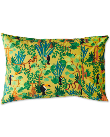 Jungle Boogie Organic Cotton Pillowcase