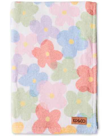 Paper Daisy Printed Terry Hand Towel