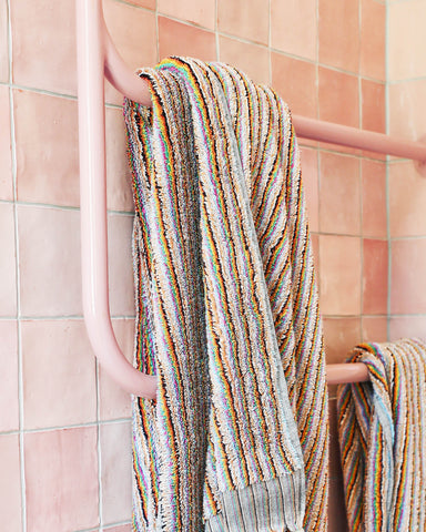 Fine Lines Turkish Bath Towel