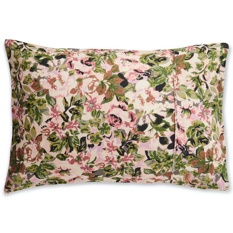 Garden Path Floral Linen Pillowcases