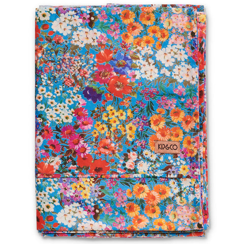 Forever Floral Organic Cotton Flat Sheet (US)