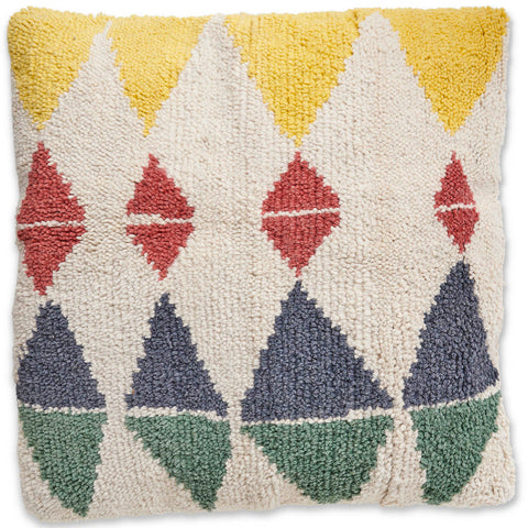 Primary Pop Felted Wool Oversized Floor Cushion Cover